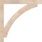 Ekena Millwork Thorton Block Smooth Bracket, Douglas Fir, 3 1/2"W x 42"D x 42"H BKT04X42X42THR05SDF - alternate 3